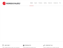 Tablet Screenshot of exportnumankaleli.com